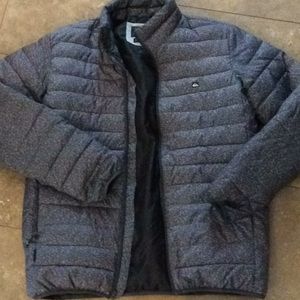 Quiksilver waterproof puffy zippered jacket